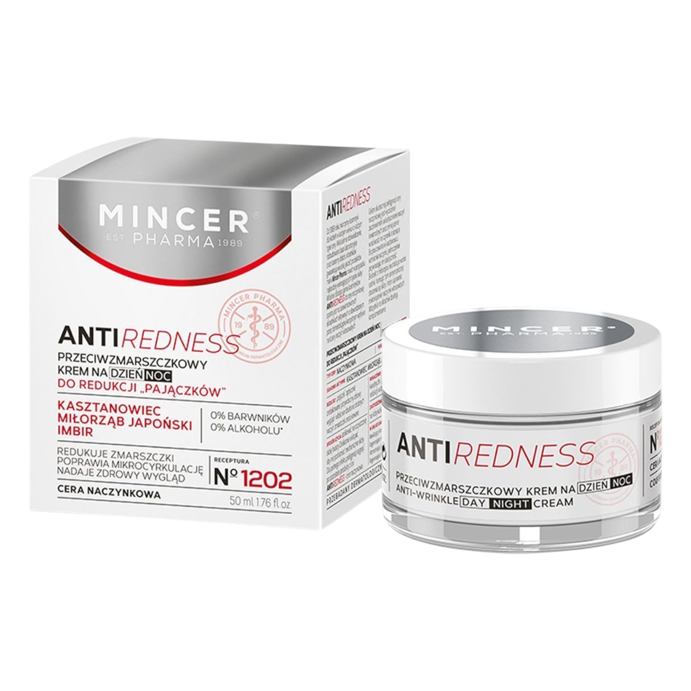 Przeciwzmarszczkowy krem na dzień i na noc 50ml