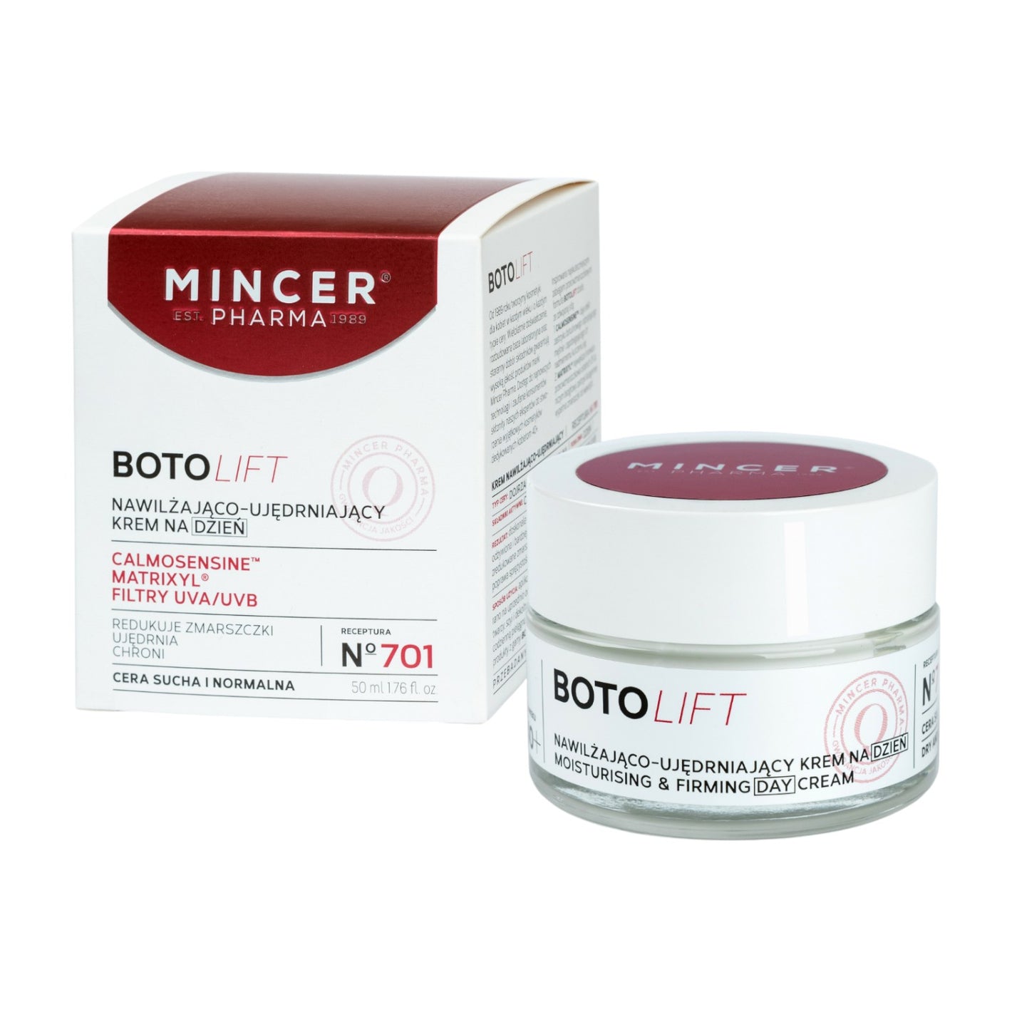 Nawilżająco ujędrniający krem do twarzy na dzień 50ml