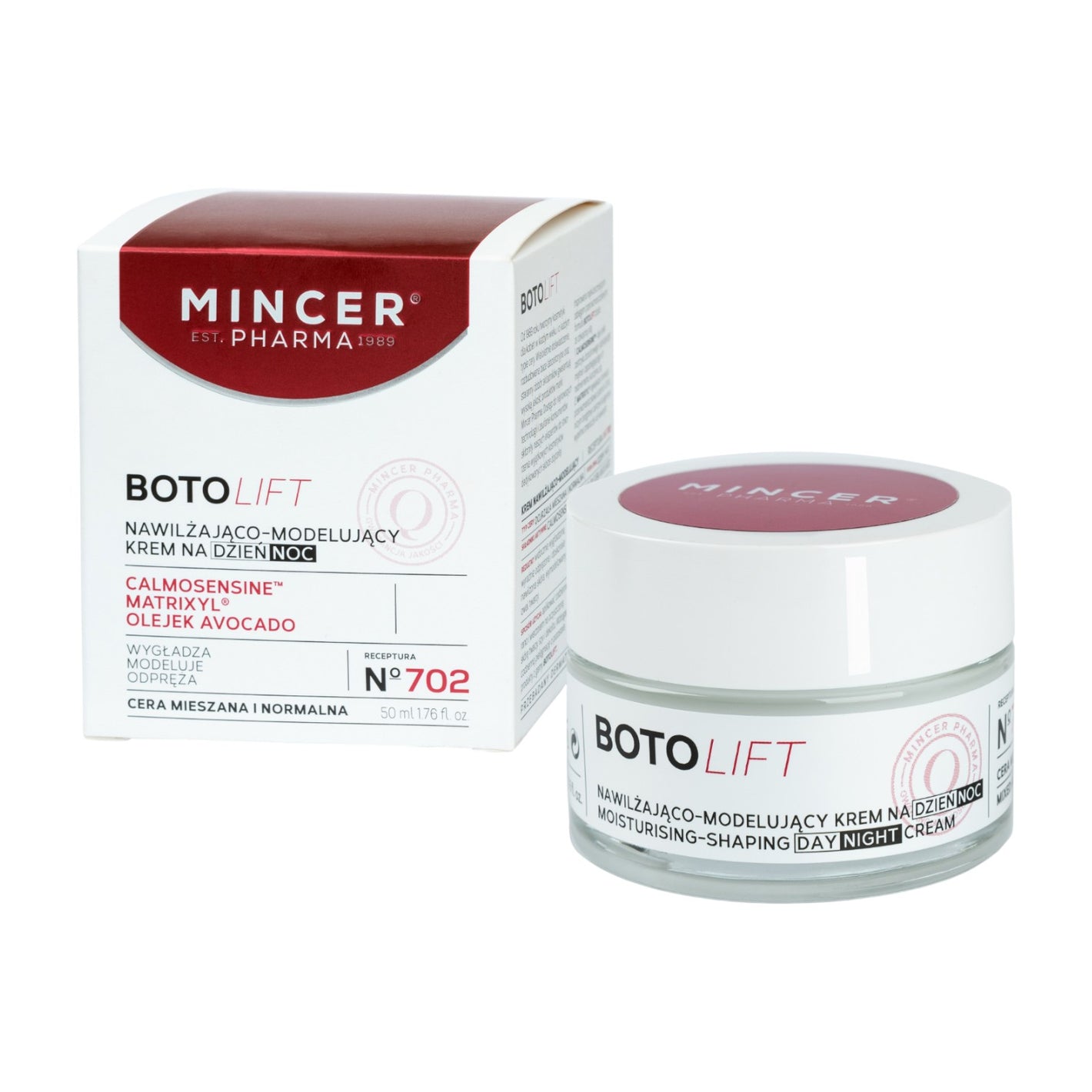 Nawilżająco-ujędrniający krem do twarzy na dzień i noc 50ml