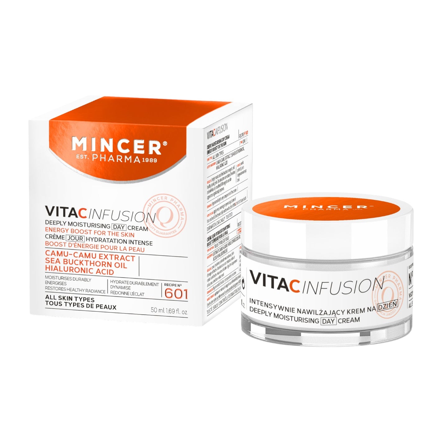 Intensywnie nawilżający krem na dzień 50ml