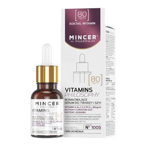 Wzmacniające serum do twarzy i szyi 15ml