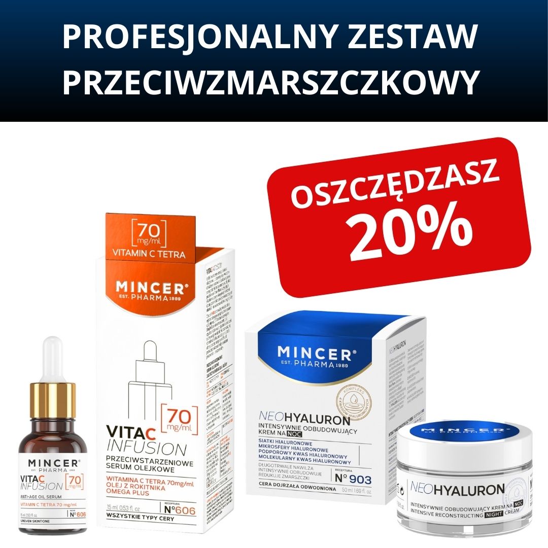 Zestaw przeciwzmarszczkowy odbudowująco-liftingujący