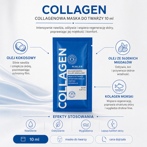 Collagenowa maska do twarzy 10ml