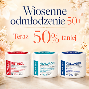 Zestaw odmładzający 50+ Hyaluron + Kolagen  + Koenzym Q10