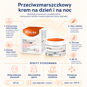 Przeciwzmarszczkowy krem na dzień i na noc 50ml