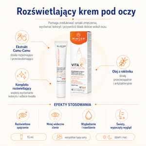 Rozświetlający krem pod oczy 15ml