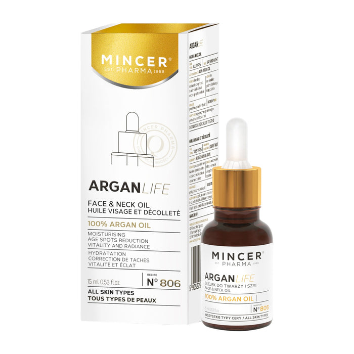 Olejek do twarzy i szyi 15ml – Mincer Pharma