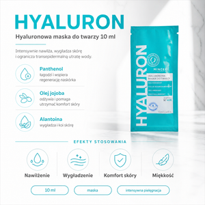 Hyaluronowa maska do twarzy 10ml