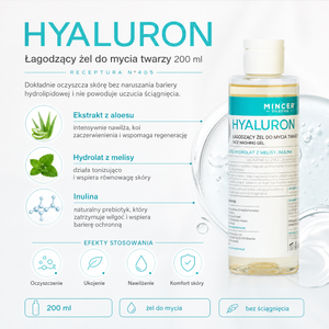 Łagodzący żel do mycia twarzy 200ml
