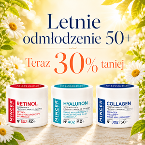 Zestaw odmładzający 50+ Hyaluron + Kolagen  + Koenzym Q10