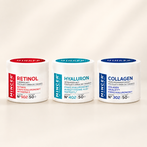 Zestaw 50+ Mincer Pharma — kremy N502, N402 i N302