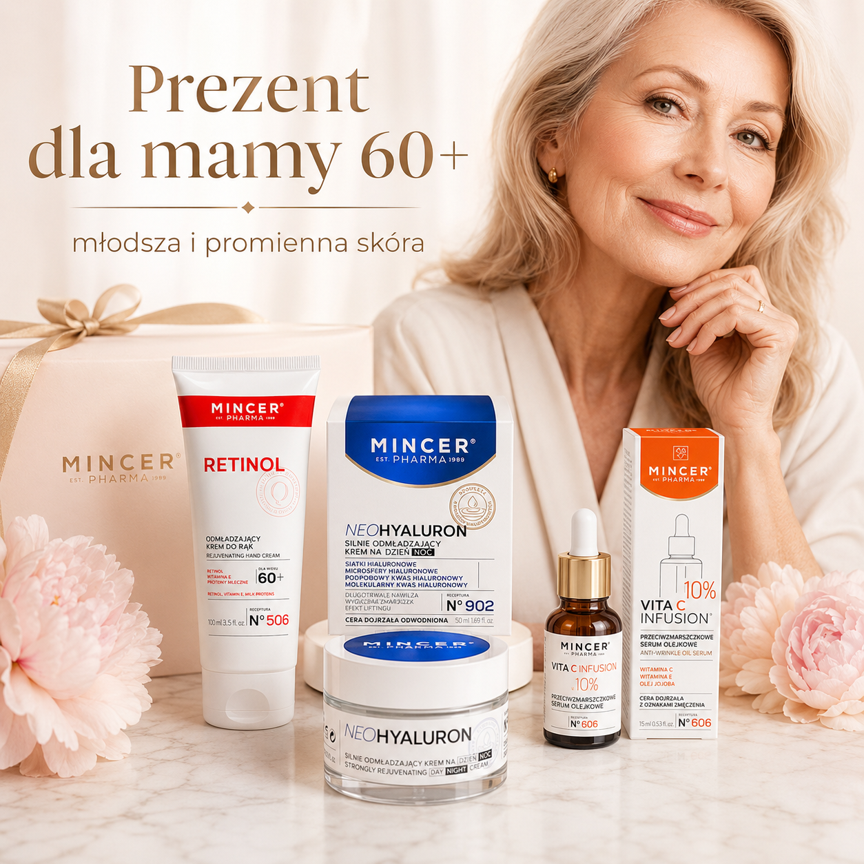 Prezent dla mamy +60 – młodsza i promienna skóra