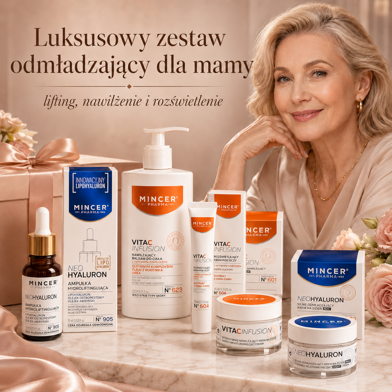 Luksusowy zestaw odmładzający dla mamy