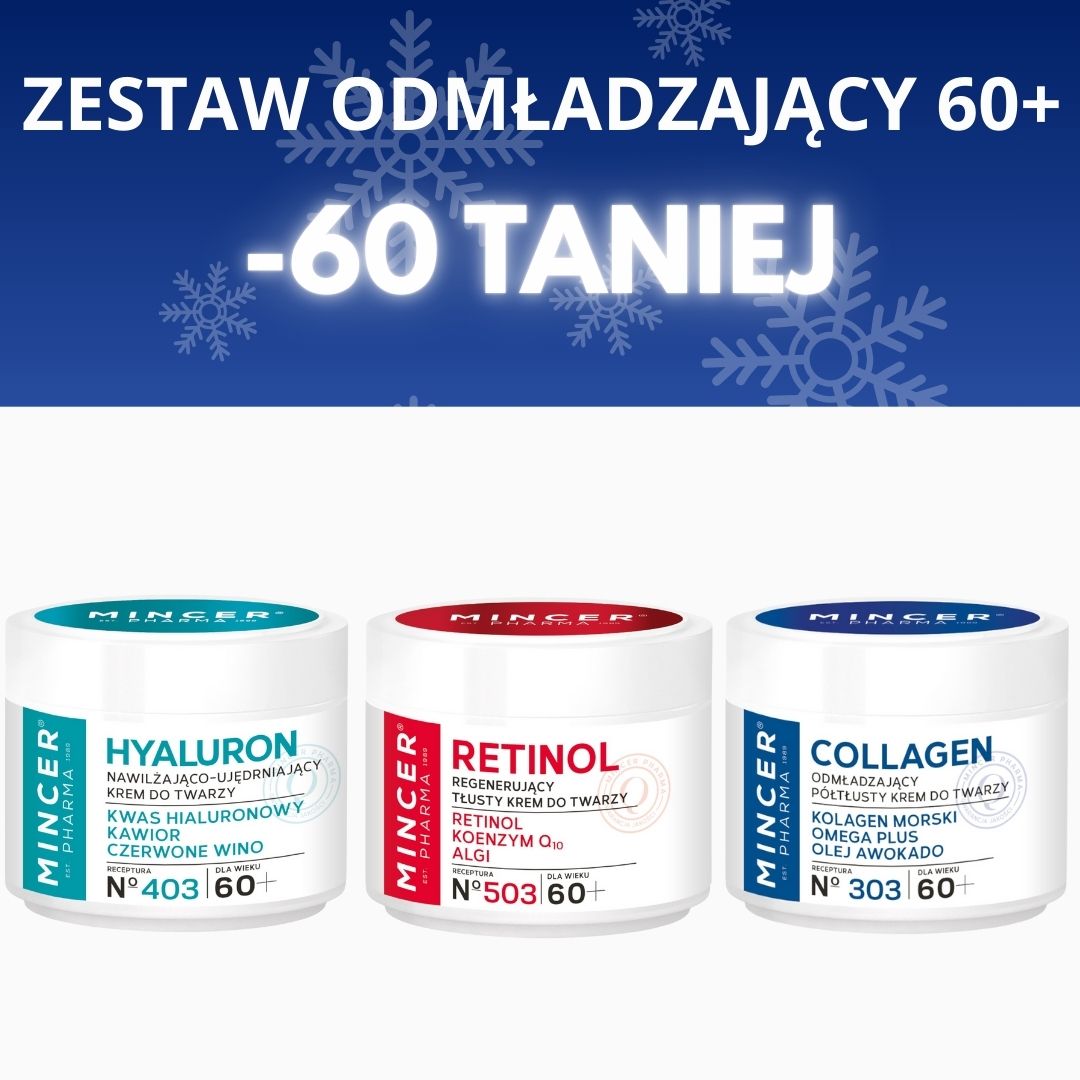 Zestaw odmładzający 60+